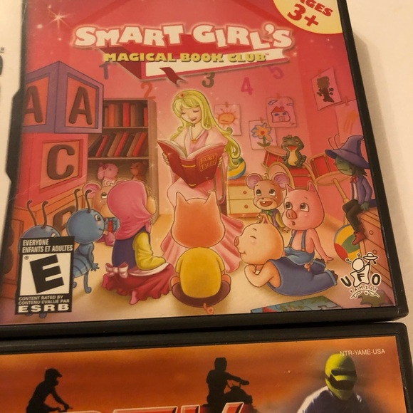 4 empty Nintendo DS Cases and manuals only Kim Possible Girl’s Party game ATV - Picture 3 of 9